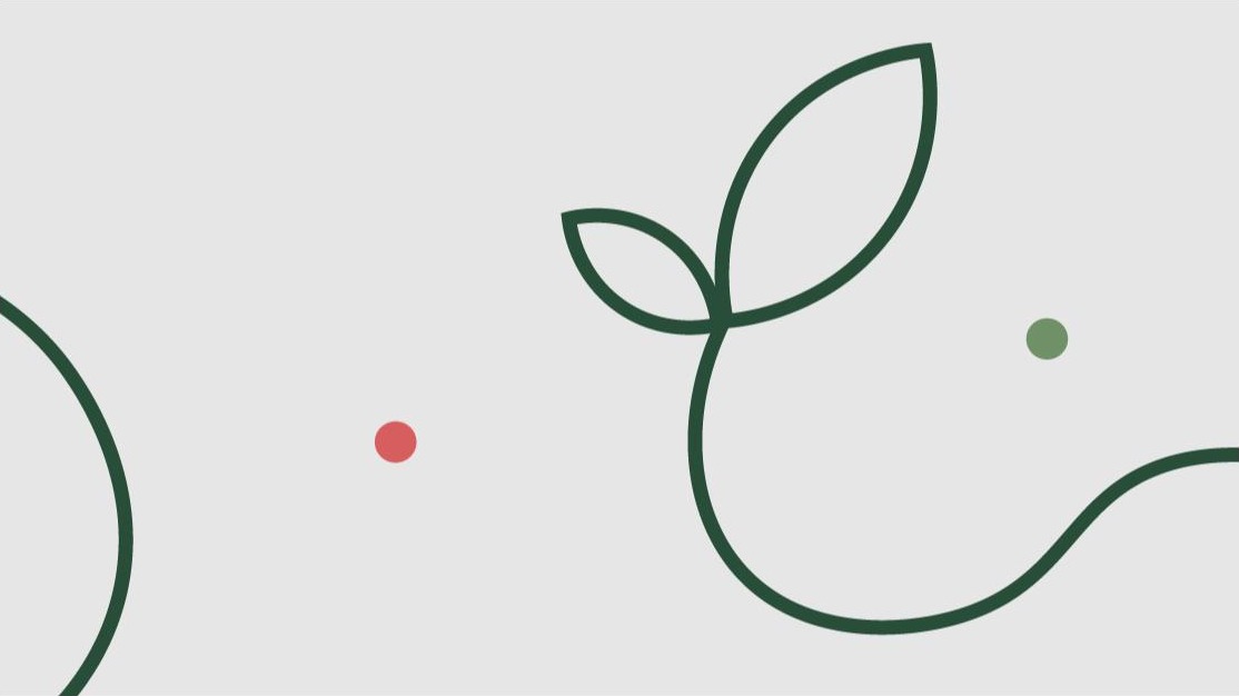 Anahata fine-line leaf illustration pattern