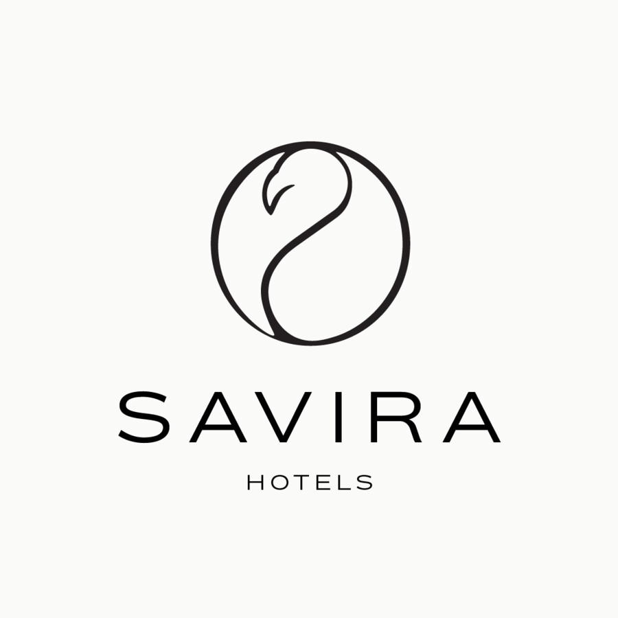 Savira Hotels logo lockup