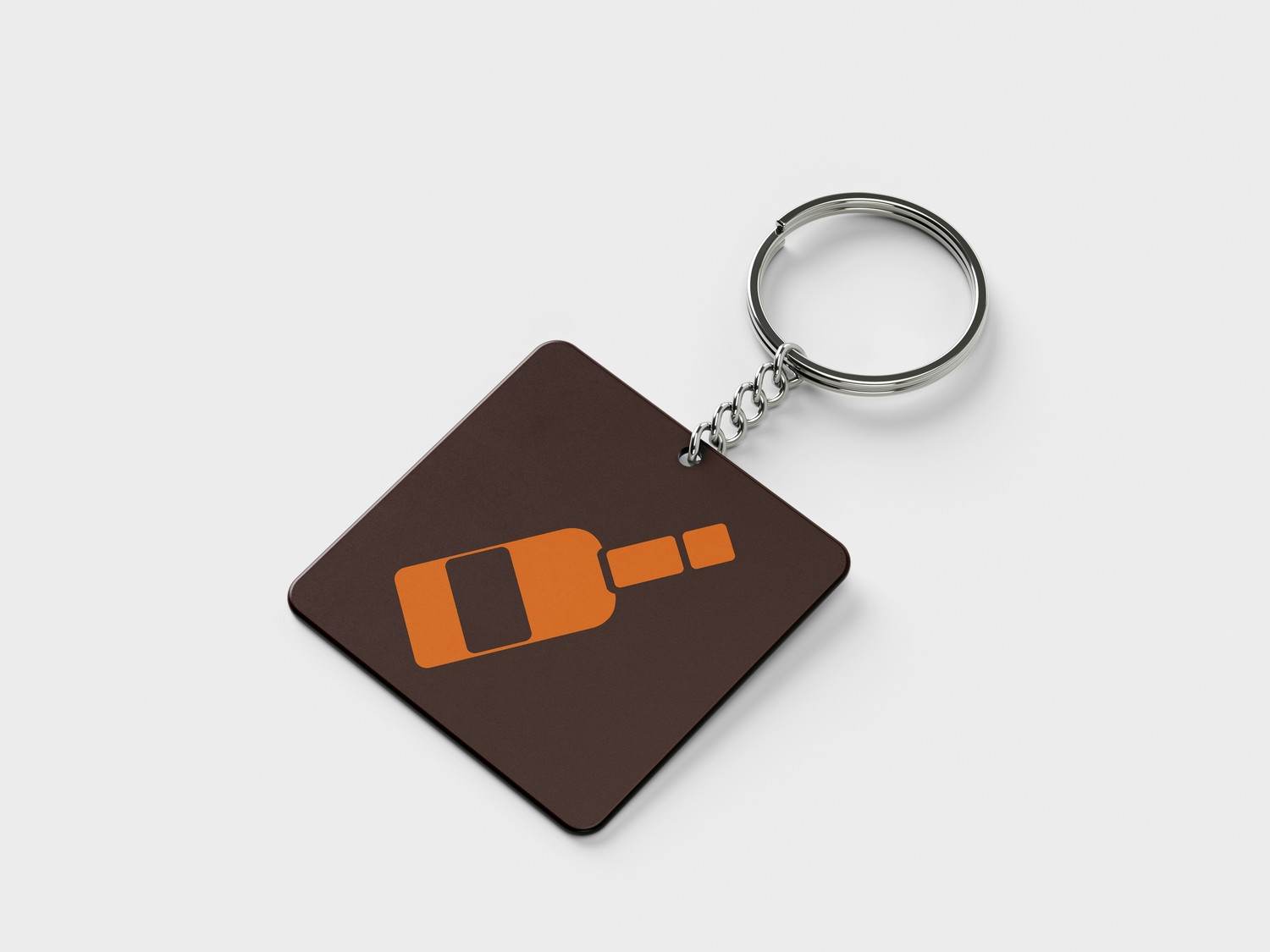Sonto Beer keychain mockup — bottle icon