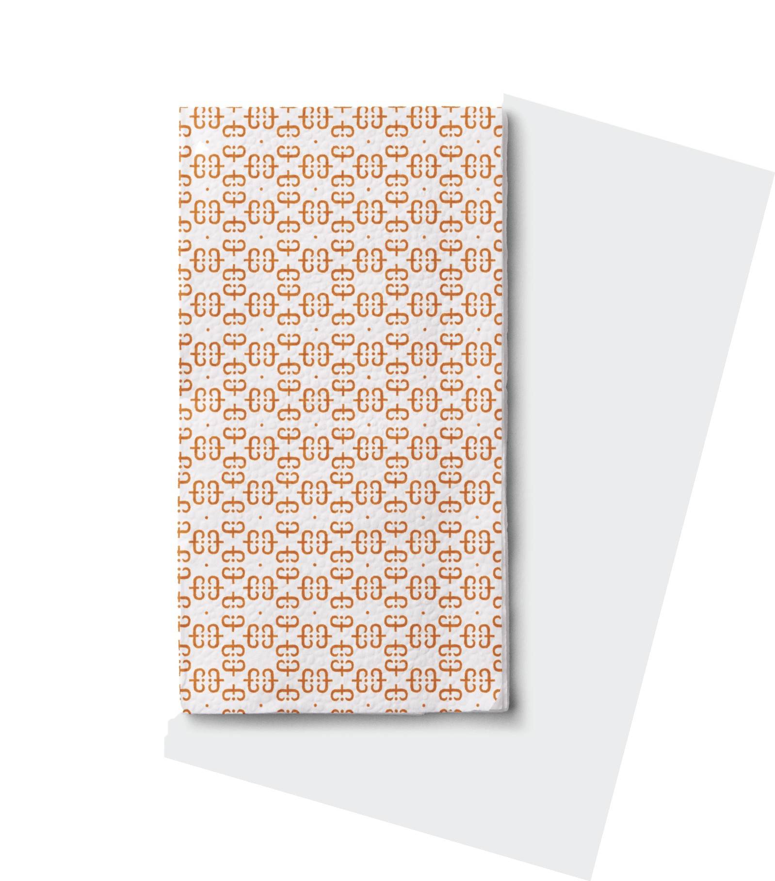 Sonto Beer napkin mockup — patterned variation